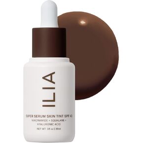 ILIA - Super Serum Skin Tint SPF 40 | Non-Comedogenic, Vegan, LIghtweight to Help Against Blue Light, Pollution while Hydrating, Smoothing, Refining (Skye ST.5, 1 fl oz | 30 ml)