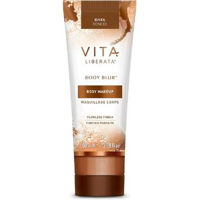 Vita Liberata Body Blur, Leg and Body Makeup. Skin Perfecting Body Foundation for Flawless Bronze, Easy Application, Radiant Glow, Evens Skin Tone, New Packaging