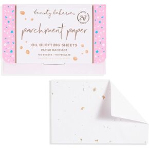 Beauty Bakerie Parchment Paper Oil Blotting Sheets for Face, Absorb Access Oil, Makeup Essentials for Oily Face, 100 Sheets in Saudi Arabia
