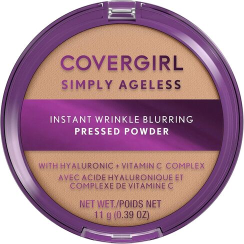 Covergirl Simply Ageless Instant Wrinkle Blurring Pressed Powder, Buff Beige, 0.39 Oz. in Kuwait