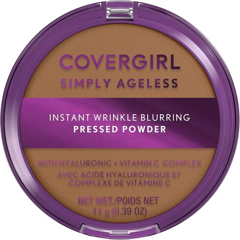 Covergirl Simply Ageless Instant Wrinkle Blurring Pressed Powder, Buff Beige, 0.39 Oz. in Kuwait