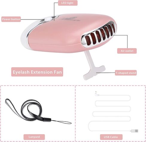 مجموعة لوازم وصلات الرموش من تيويال، بما في ذلك مجفف مروحة الرموش الصغير وفرشاة شامبو الرموش وزجاجة غسيل 150 مل و100 قطعة من الفرش الصغيرة in Kuwait