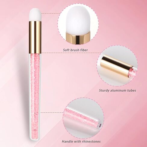 مجموعة لوازم وصلات الرموش من تيويال، بما في ذلك مجفف مروحة الرموش الصغير وفرشاة شامبو الرموش وزجاجة غسيل 150 مل و100 قطعة من الفرش الصغيرة in Kuwait