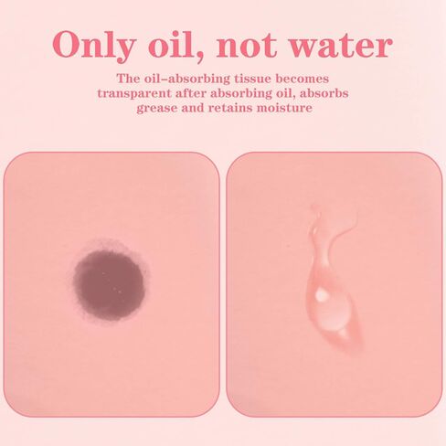 400 ورقة من المناديل الورقية الماصة للزيت، أوراق ورقية نشاف الزيت الناعمة للوازم الزيتية ومستلزمات السفر، 4 ألوان in Kuwait