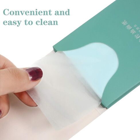 400 ورقة من المناديل الورقية الماصة للزيت، أوراق ورقية نشاف الزيت الناعمة للوازم الزيتية ومستلزمات السفر، 4 ألوان in Kuwait