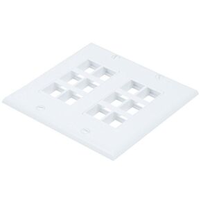 Monoprice 2-Gang Wall Plate in Kuwait
