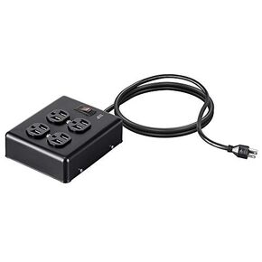 قطاع طاقة عالي التحمل من Monoprice Metal Surge Protector in Kuwait