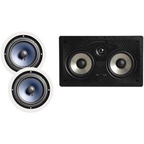 سماعات أذن Polk Audio RC80i 2Way (لون أبيض) in Kuwait