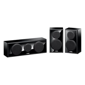 Yamaha NS-P150 Center/Surround, Speaker Package (3) & Yamaha 8" 100W Powered Subwoofer - Black (NS-SW050BL) in Kuwait