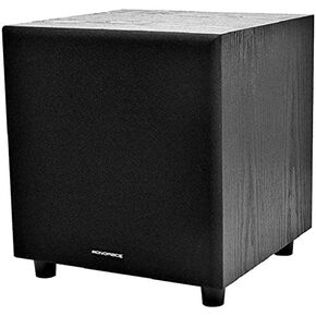 Monoprice 60-Watt Powered Subwoofer - 8 Inch With Auto-On Function, For Studio And Home Theater Black in Kuwait