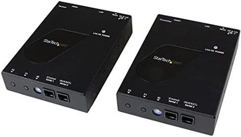 مجموعة موسع StarTech 4K HDMI عبر IP، جدار فيديو AVoIP، TAA (ST12MHDLAN4K) in Kuwait
