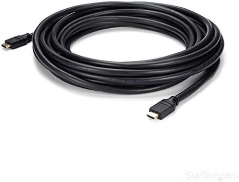 StarTech 25ft Plenum HDMI Cable, 4K 30Hz, 10.2Gbps, Male to Male (HDPMM25) in Kuwait