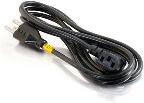 C2G 6FT Premium 90 Degree Replacement AC Power Cord - Durable Power Cable for TV, Computer, Monitor, Appliance & More (24240) in Saudi Arabia