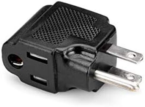 Hosa PWA-486 NEMA 5-15R to NEMA 5-15P Right-Angle Power Adaptor in Saudi Arabia