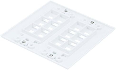 Monoprice 2-Gang Wall Plate in Saudi Arabia