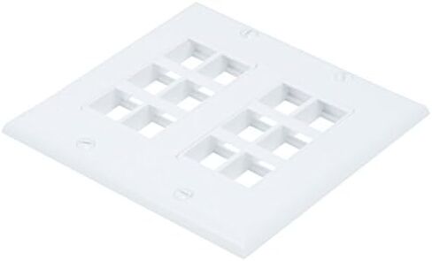 Monoprice 2-Gang Wall Plate in Saudi Arabia