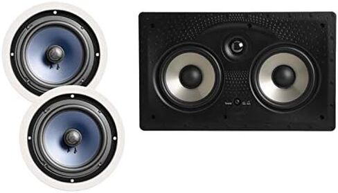 Polk Audio RC80i 2-Way In-Ceiling Speakers (Pair, White) in Saudi Arabia