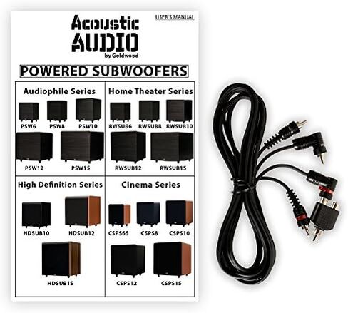Acoustic Audio PSW-15 Down Firing Powered Subwoofer in Saudi Arabia