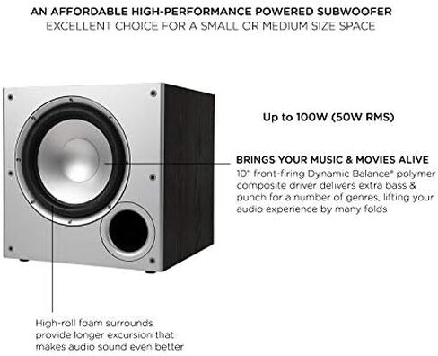 Polk Audio 255c-RT in-Wall Center Channel Speaker (2) 5.25" Drivers - The Vanishing Series | Easily Fits into The Wall | Power Port | Paintable Grille Black, White in Kuwait