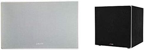Polk Audio 255c-RT in-Wall Center Channel Speaker (2) 5.25" Drivers - The Vanishing Series | Easily Fits into The Wall | Power Port | Paintable Grille Black, White in Kuwait