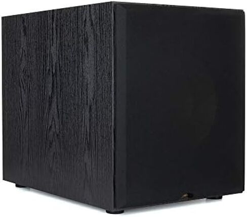 مضخم صوت Klipsch Synergy Black Label Sub-120 مقاس 12 بوصة مزود بقوة 200 واط من الطاقة المستمرة و400 واط من الطاقة الديناميكية ومضخم صوت رقمي لصوت المسرح المنزلي القوي باللون الأسود in Kuwait