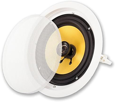 Acoustic Audio by Goldwood HD516 In-Wall/Ceiling Home Theater Surround 5.1 Speaker System, 6.5-Inch, White in Saudi Arabia