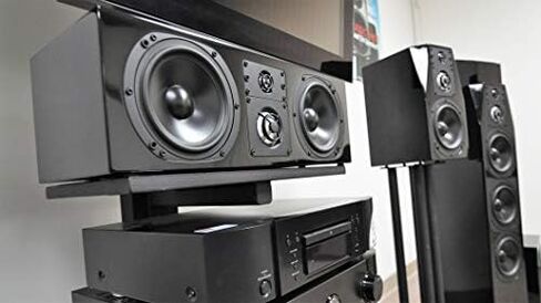 NHT C Series C-3 Premium Home Theater 3-Way Bookshelf Speaker - Clean, Hi-Res Audio | Sealed Box | Aluminum Drivers | Single Unit, High Gloss Black in Kuwait