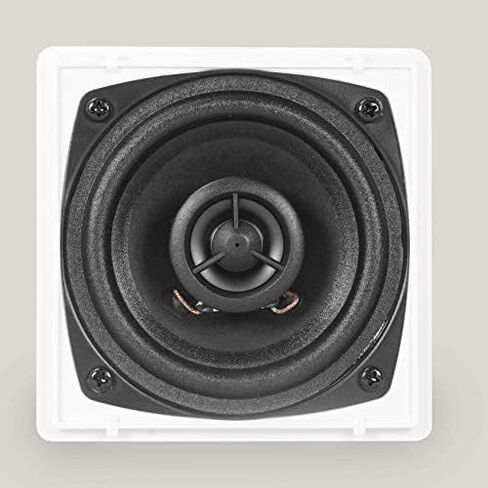 Rockville Cube Black Pair of 3.5" Black Home Theater Wall Speakers+Swivel Brackets in Saudi Arabia