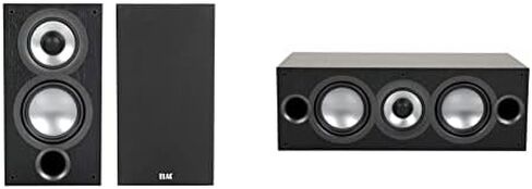 ELAC Uni-Fi 2.0 UB52 مكبرات صوت على رف الكتب (زوج)، أسود (UB52-BK) in Kuwait