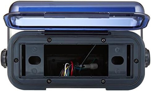 Pyle 3-way Mini Box Speaker System - 3.5 Inch 200 Watt Waterproof Marine Grade Mount Speakers - in a Heavy Duty ABS Enclosure Grill - Home, Boat, Poolside, Patio Indoor Outdoor Use (Black) and Amazon Basics 16-Gauge Speaker Wire Cable, 100 Feet, Bronze in Kuwait