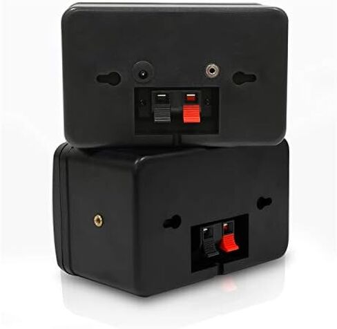 سماعات بلوتوث لاسلكية مقاومة للماء للاستخدام الخارجي - زوج 3.5 بوصة، جدار مقاوم للطقس سلبي نشط ثلاثي الاتجاهات، نظام مكبرات صوت مزدوجة مثبتة على السقف in Kuwait