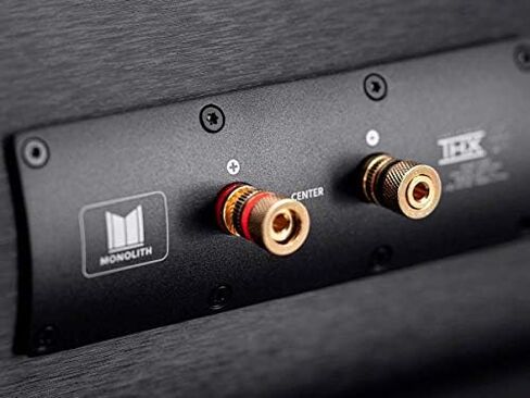 Monolith THX-365C Ultra Center Channel Speaker (Each) THX Certified, Premium Drivers, Premium Built Cabinet,Black in Saudi Arabia