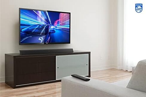 PHILIPS B5106 2.0-Channel Soundbar with HDMI ARC Support, Roku TV Ready, Black in Saudi Arabia
