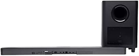 جيه بي ال بار 5.1 - ساوند بار مع محيط افتراضي مدمج، 4 كيه ومضخم صوت لاسلكي 10 بوصة (JBL2GBAR51IMBLKAM)، أسود in Kuwait