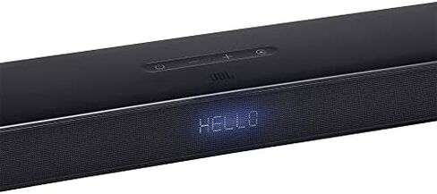 جيه بي ال بار 5.1 - ساوند بار مع محيط افتراضي مدمج، 4 كيه ومضخم صوت لاسلكي 10 بوصة (JBL2GBAR51IMBLKAM)، أسود in Kuwait
