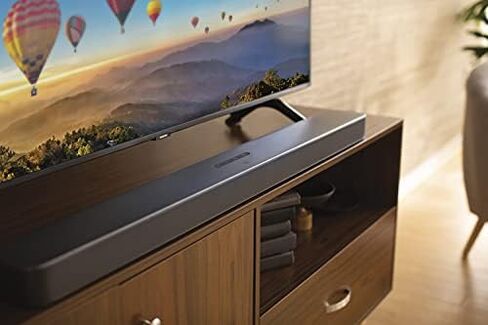 جيه بي ال بار 5.1 - ساوند بار مع محيط افتراضي مدمج، 4 كيه ومضخم صوت لاسلكي 10 بوصة (JBL2GBAR51IMBLKAM)، أسود in Kuwait