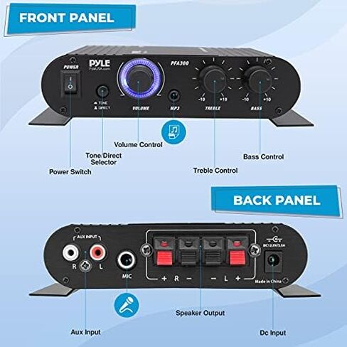 مضخم صوت ستيريو هاي فاي من باور هوم in Kuwait