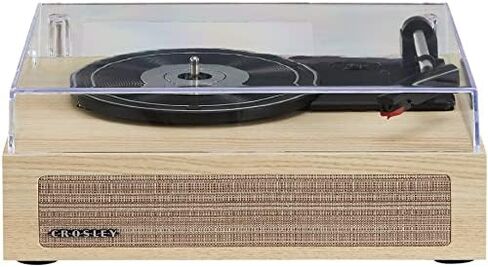 Crosley CR6042A-WA Scout 3-Speed Bluetooth Turntable with Built-in Speakers, Walnut in Kuwait