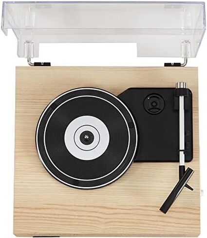 Crosley CR6042A-WA Scout 3-Speed Bluetooth Turntable with Built-in Speakers, Walnut in Kuwait