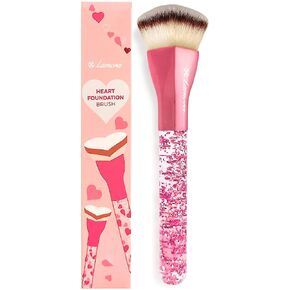 Blending Liquid Makeup Foundation Brush - Kabuki Contour Brush, Face Buffing Brush With Pro Quality Synthetic Dense Bristles For Stippling Mineral Cream, Powder, Blush