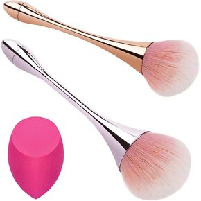 فرشاة بودرة كبيرة، فرشاة برونزر من جوميجل، فرشاة أحمر الخدود لوضع المكياج، فرشاة الأساس، فرشاة الكابوكي الاحترافية، فرشاة لوضع البودرة السائبة in Kuwait