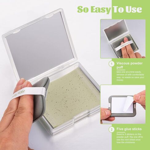 Great Absorbent Oil Blotting Sheets for Face - 10% Larger Oil Control Film 50 Sheets- High-Performance, Makeup Friendly Blotting Paper for Oily Skin, Tear-proof Oil Absorbing Tissues in Saudi Arabia