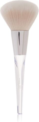 e.l.f. Precision Powder Brush for Detail Application, Synthetic, Silver in Saudi Arabia