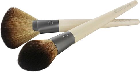 EcoTools Define & Highlight Duo، مجموعة فرش مكياج للبودرة والبرونزر والهايلايتر in Kuwait