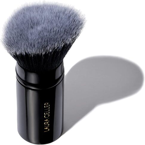 LAURA GELLER NEW YORK Retractable Black Kabuki Brush for Liquid, Cream and Powder Face Makeup With Aluminum Handle in Saudi Arabia