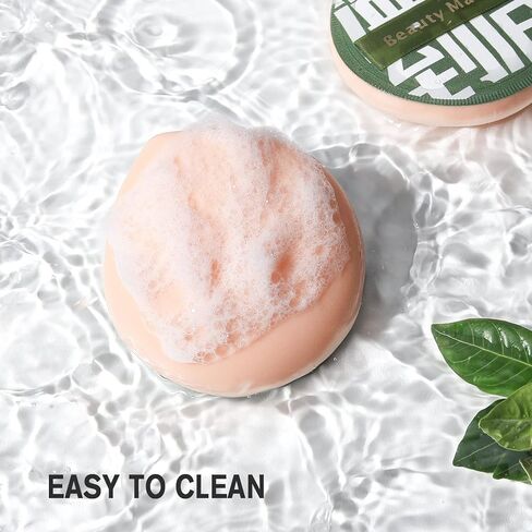 FERYES Large Teardrop Powder Puff for Powder Foundation & Concealer, Makeup Setting - Makeup Puff for Loose Powder, Cosmetics, 2 PCS in Saudi Arabia
