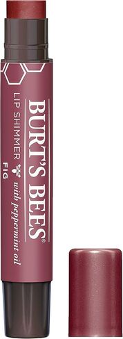 Burt's Bees Shimmer Lip Tint Stocking Stuffers Set, Tinted Lip Balm Stick, Moisturizing for All Day & Lip Tint Balm, Red Dahlia, 2-Pack, Hydrating Shea Butter for a Natural Looking Buildable in Saudi Arabia