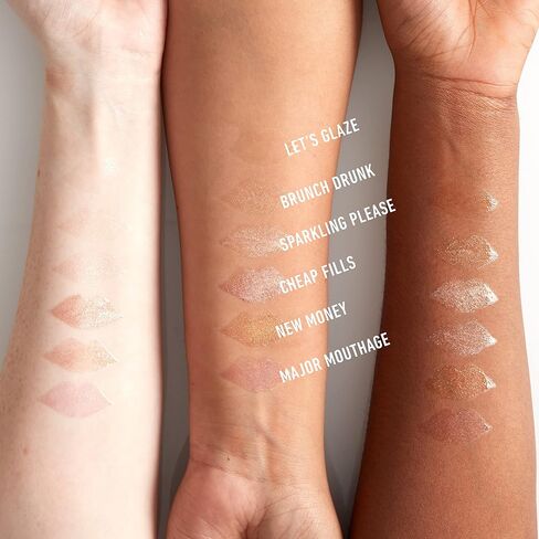 NYX PROFESSIONAL MAKEUP Filler Instinct Plumping Lip Polish, Lip Plumper Gloss - Let's Glaze (Clear) in Saudi Arabia