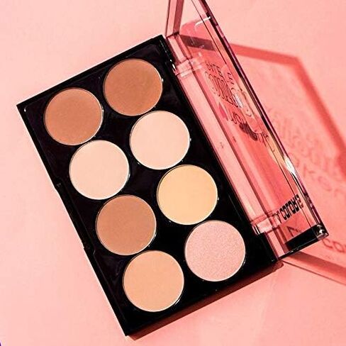 L.A. Colors I Heart Makeup Contour Palette, Light to Medium, 1.04 Ounce in Kuwait