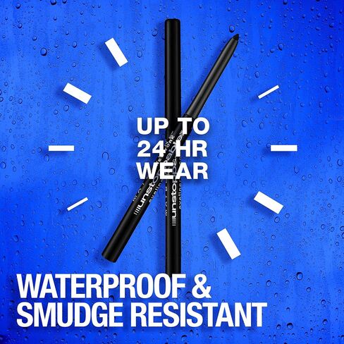 MAYBELLINE Unstoppable Waterproof Mechanical Brown Eyeliner, Espresso, 2 Count (Pack of 2) in Saudi Arabia